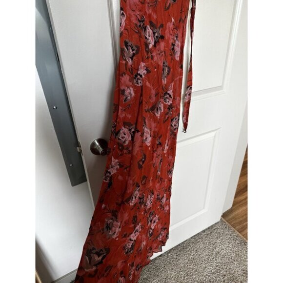 Realisation The Lila Dress in Rose 100% Silk Size Small Slip Dress Feminine - Picture 6 of 13